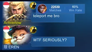 WHEN GLOBAL TIGREAL MET NEW HERO CHIP IN RANKED GAME!!(I didnt expect this...) - MLBB
