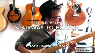 Stairway to Heaven (Part 4/5) - SOLO Lesson Led Zeppelin