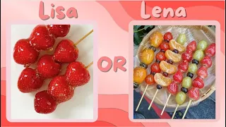 Lisa or Lena (food edition pt3)