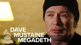 Megadeth's Dave Mustaine on GRAMMY Nominated Song "Dystopia" | 59th GRAMMYs