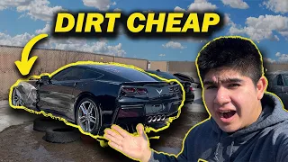 I BOUGHT A CHEAP C7 CORVETTE WITH ONE HUGE PROBLEM (Rebuild pt.1)