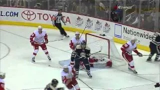 Jimmy Howard injury Against Blue Jackets - Fs Detriot Feed