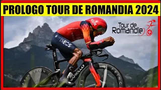 PROLOGO TOUR de ROMANDIA 2024 EGAN Bernal Richard CARAPAZ