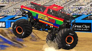 Crashes, Saves and Skills #42  I  BeamNG.Drive Monster Jam