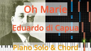 🎹Solo & Chord, Oh Marie, Eduardo di Capua, Synthesia Piano