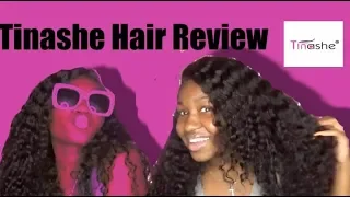 TINASHE HAIR REVIEW !  & MAINTENANCE  - Brazilian Deep Wave - ChellyyTv