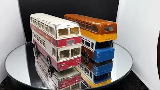 Diecast Restoration Dinky toys Atlantean Buses no/292 Green no/293/Red