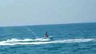 chris van hornsveld op jetski in antalya turkije ic green palace