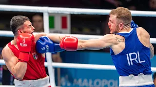 Dean Walsh (IRL) vs. Salvatore Cavallaro (ITA) European Games 2023 (71kg)