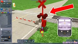 How to create a railroad crossing in Train Simulator 2022 👷