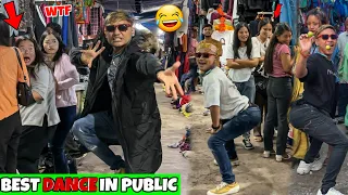 Best Dance In Public 😂 Crazy Girls Reaction 🤣 Rock Lama