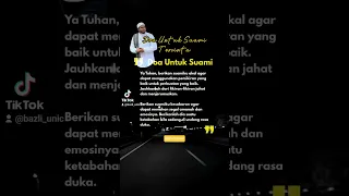 AMALKAN DOA NI UNTUK SUAMI TERCINTA