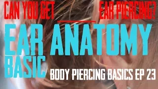 Can You Get That _____  Ear Piercing  - Ear Anatomy Basics  - Body Piercing Basics EP 23