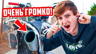 БЕЗ ГЛУШИТЕЛЯ по ЦЕНТРУ ГОРОДА - РЕАКЦИЯ ПОДПИСЧИКОВ!