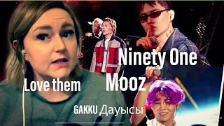NINETY ONE REACTION 💜 - Mooz GAKKU Дауысы 2018 Performance 🔥