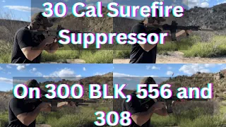 The Best Surefire Suppressor? Surefire SOCOM300 SPS Multi Caliber Comparison