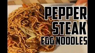 How To Make PEPPER STEAK & EGG NOODLES RECIPE BY  | Chef Ricardo Cooking