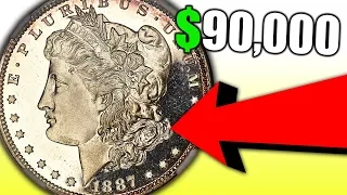 SUPER EXPENSIVE SILVER DOLLAR COINS!! MORGAN DOLLAR COIN ERRORS AND VALUES