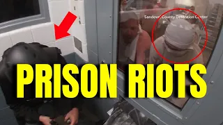 SHOCKING PRISON RIOTS CAUGHT ON CAMERA