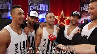 Chlapci z 4Ladies: Slovenské ženy sú perfektné! (ČESKO SLOVENSKO MÁ TALENT)