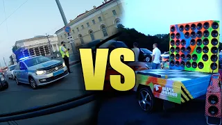 ОГРОМНАЯ КОЛОНКА vs ПОЛИЦИЯ. Выпускной 2020 с автозвуком