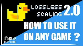 AMD FSR on any game | Lossless Scaling 2.0 | How to use it?