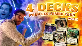 4 Decks Pour Les Fumer Tous - Présentation Decks Commanders (Partie 1)