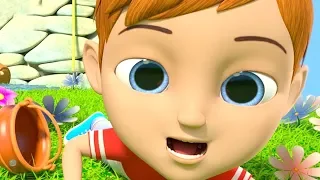 Jack and Jill Rhyme for Kids | Cartoon Songs by Little Treehouse