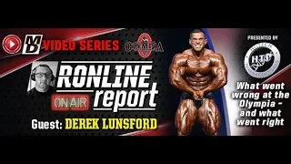 THE RONLINE REPORT | DEREK LUNSFORD