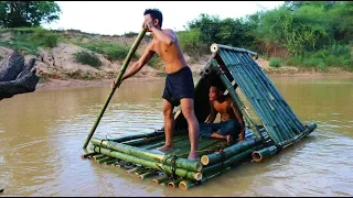 Build Bamboo Boat