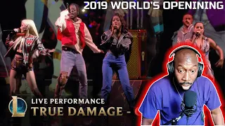 Arcane Fan Reacts To League Of Legends World's Opening Ceremony 2019 | WHAT DID I JUST WATCH?!?!