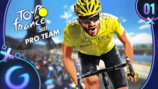 TOUR DE FRANCE 2023 - PRO TEAM FR #1 : Création de l'équipe !