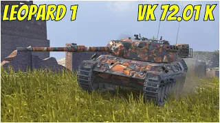 Leopard 1 & VK 72.01 K ● WoT Blitz