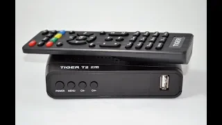 Tiger T2 Mini IPTV - Тюнер Т2 - Новинка, взорвавшая интернет Видеообзор, тест, настройка