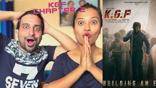KGF Chapter 2 Trailer|Hindi| Kannada | Yash | Reaction by Funkie Couple