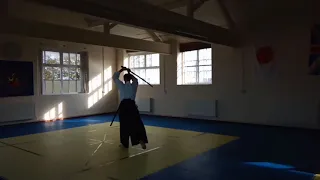 Iaido practice