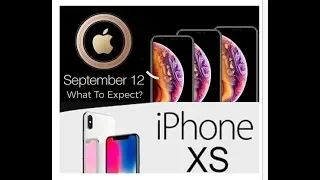 Apple event 2018 || iphone XS || New iphone launch || september 12 ||