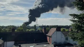 Large fire in Kidderminster 2021