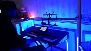 The Doors/Riders on the storm/ korg pa1000 cover/live performance