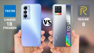 Tecno Camon 18 Premier vs Realme 8