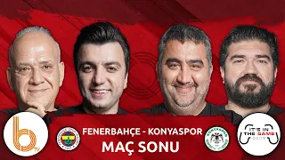 Fenerbahçe 7 - 1 Konyaspor Maç Sonu | Bışar Özbey, Ahmet Çakar, Ümit Özat ve Rasin Ozan Kütahyalı
