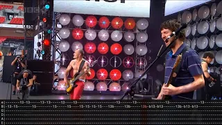 RHCP - Dani California solo, live Earth, London 2007 - TABS