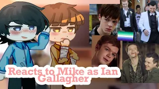 The party reacts Mike Wheeler as Ian Gallagher 1/2🏳️‍🌈⭐️ Stranger Things Shameless Gallavich Byler