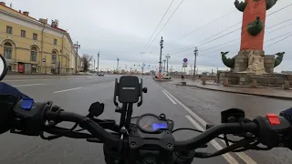 Санкт-Петербург мосты и слякоть