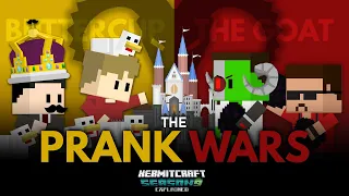 How GRIAN caused a WAR by not building the BACK - Hermitcraft 9 Explained