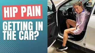 Eliminate Hip Pain When Getting In Your Car - 3 SIMPLE Exercises You Need!