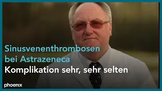 Prof. Johannes Oldenburg zur Thrombosegefahr von AstraZeneca