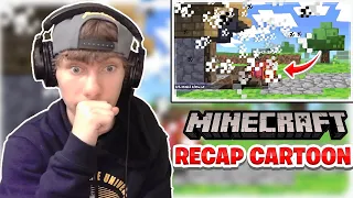 The Ultimate Minecraft Recap Cartoon *REACTION*
