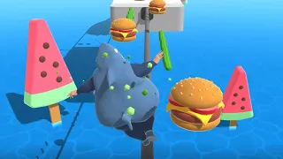 Fat 2 Fit 🍔🥒🍔 MAX LEVEL Gameplay iOS/Android