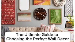 The Ultimate Guide to Choosing the Perfect Wall Decor |Living Room| Interior Designs|Beautiful Homes